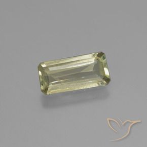 Diaspore Couleur Changeant Beige jaune naturelle Octogone / coupe Émeraude, 1.10 ct, VS-SI