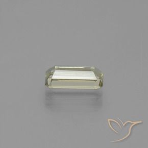 Diaspore Couleur Changeant Jaune pâle naturelle Octogone / coupe Émeraude, 1.19 ct, VS
