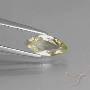 Diaspore Couleur Changeant Jaune terreux naturelle Marquise, 1.06 ct, VS