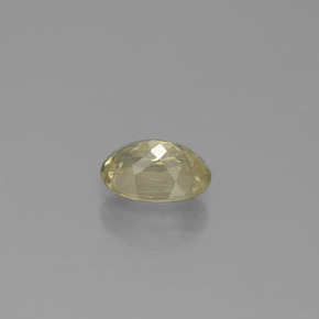 Diaspore à changement de couleur  naturelle coupe ovale, 1,32 ct, VS-SI