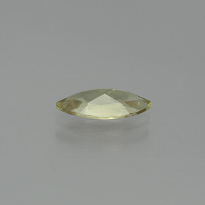 Diaspore Couleur Changeant Jaune très clair naturelle Marquise, 1.13 ct, VS