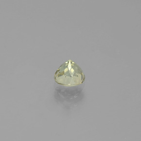 Diaspore Couleur Changeant Jaune pâle naturelle Coupe roude, 0.63 ct, VS