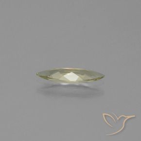 Diaspore Couleur Changeant Jaune brunâtre naturelle Marquise, 0.72 ct, VVS-VS