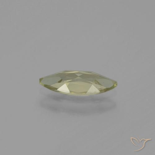 Diaspore Couleur Changeant Jaune très clair naturelle Marquise, 0.93 ct, VS
