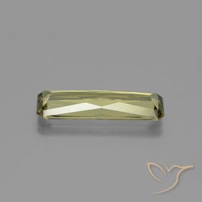 Diaspore Couleur Changeant Vert jaune léger naturelle Octogone / coupe Émeraude, 6.71 ct, VS