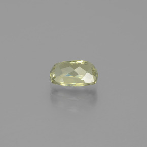 Diaspore à changement de couleur jaune naturelle coupe coussin, 1,31 ct, VVS
