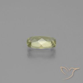 Diaspore Couleur Changeant Jaune clair naturelle Coussin, 1.19 ct, VVS-VS