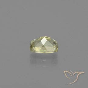 Diaspore Couleur Changeant Jaune très clair naturelle Coussin, 1.06 ct, VVS