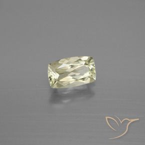 Diaspore Couleur Changeant Jaune très clair naturelle Coussin, 1.16 ct, VVS-VS