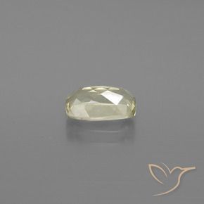 Diaspore Couleur Changeant Jaune très clair naturelle Coussin, 1.16 ct, VVS-VS