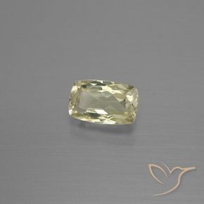 Diaspore Couleur Changeant Beige jaune naturelle Coussin, 1.17 ct, VVS