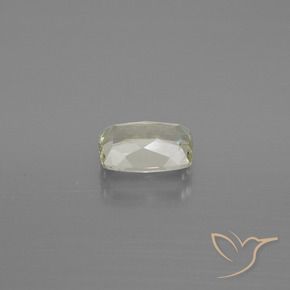 Diaspore Couleur Changeant Jaune clair naturelle Coussin, 1.10 ct, VS