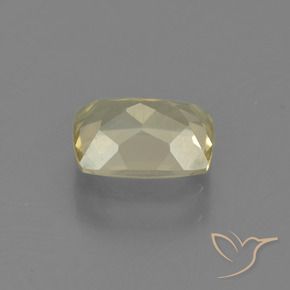 Diaspore Couleur Changeant Jaune pâle naturelle Coussin, 1.12 ct, VVS-VS
