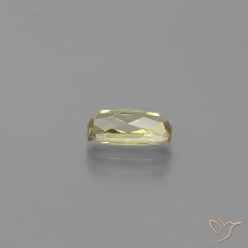 Diaspore Couleur Changeant Jaune clair naturelle Coussin, 1.70 ct, VS