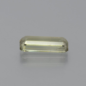 Diaspore Couleur Changeant Jaune très clair naturelle Taille émeraude, 1.62 ct, VS-SI