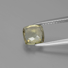 Diaspore à changement de couleur de couleur changeante naturelle coupe coussin, 1,25 ct, VVS-VS
