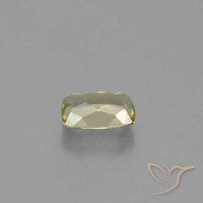Diaspore Couleur Changeant Jaune très clair naturelle Coussin, 1.22 ct, VS