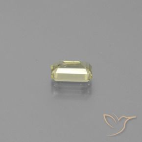 Diaspore Couleur Changeant Jaune clair naturelle Octogone / coupe Émeraude, 1.05 ct, VS