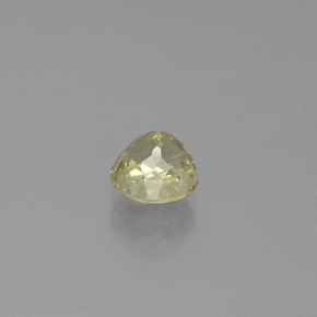 Diaspore à changement de couleur multicolore naturelle coupe roude, 1,29 ct, SI