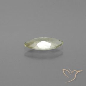 Diaspore Couleur Changeant Jaune clair naturelle Marquise, 0.92 ct, VS-SI