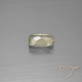 Diaspore Couleur Changeant Jaune très clair naturelle Coussin, 0.94 ct, VVS-VS