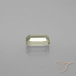 Diaspore Couleur Changeant Vert jaune léger naturelle Octogone / coupe Émeraude, 0.94 ct, VS