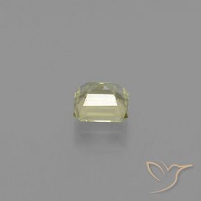 Diaspore Couleur Changeant Jaune très clair naturelle Octogone / coupe Émeraude, 1.12 ct, VS
