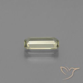 Diaspore Couleur Changeant Jaune terreux naturelle Octogone / coupe Émeraude, 1.22 ct, VVS-VS