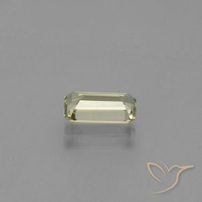 Diaspore Couleur Changeant Jaune terreux naturelle Octogone / coupe Émeraude, 1.17 ct, VVS-VS