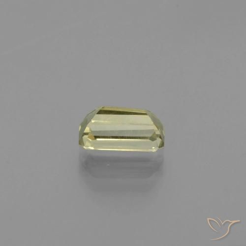 Diaspore Couleur Changeant Jaune chaud naturelle Octogone / coupe Émeraude, 1.40 ct, VS