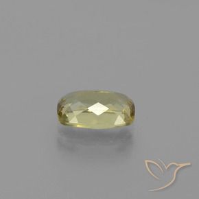 Diaspore Couleur Changeant Jaune très clair naturelle Coussin, 1.25 ct, VVS-VS