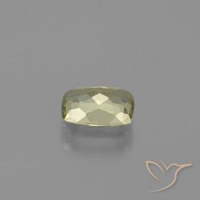 Diaspore Couleur Changeant Jaune très clair naturelle Coussin, 1.06 ct, VVS-VS