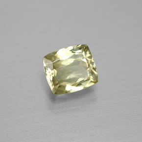Diaspore à changement de couleur de couleur changeante naturelle coupe coussin, 1,41 ct, VS