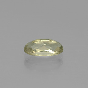 Diaspore Couleur Changeant Jaune très clair naturelle Coupe ovale, 1.36 ct, VVS-VS