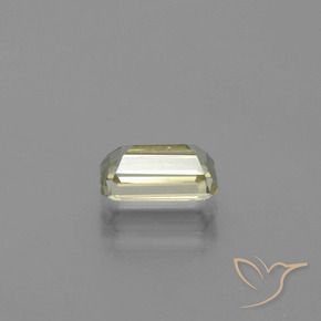 Diaspore Couleur Changeant Vert jaune léger naturelle Octogone / coupe Émeraude, 1.12 ct, VS
