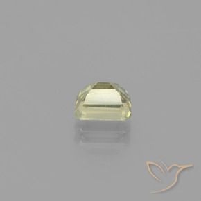 Diaspore Couleur Changeant Jaune clair naturelle Octogone / coupe Émeraude, 1.11 ct, VS