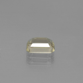 Diaspore Couleur Changeant Jaune clair naturelle Taille émeraude, 1.28 ct, VVS-VS