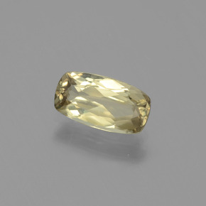 Diaspore Couleur Changeant Jaune doré clair naturelle Coupe coussin, 1.30 ct, VVS-VS