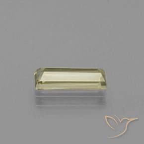 Diaspore Couleur Changeant Jaune brunâtre naturelle Baquette, 1.38 ct, VVS-VS