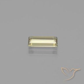 Diaspore Couleur Changeant Jaune brunâtre naturelle Baquette, 1.33 ct, VS