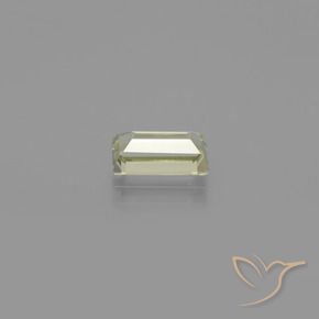 Diaspore Couleur Changeant Jaune très clair naturelle Baquette, 1.27 ct, VVS