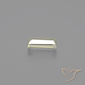 Diaspore Couleur Changeant Jaune très clair naturelle Baquette, 1.25 ct, VVS