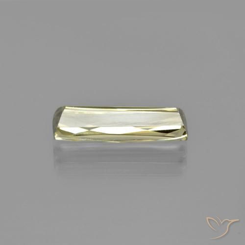 Diaspore Couleur Changeant Jaune pâle naturelle Coussin, 3.05 ct, VVS-VS
