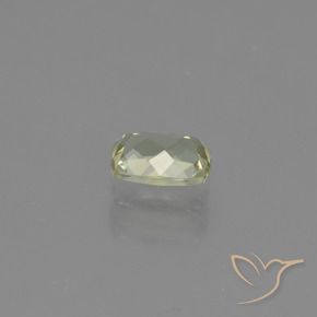 Diaspore Couleur Changeant Jaune clair naturelle Coussin, 1.14 ct, VVS-VS