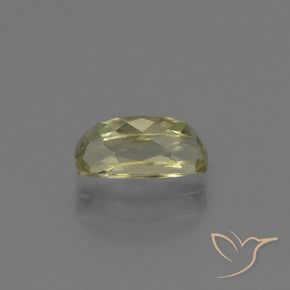 Diaspore Couleur Changeant Jaune brunâtre naturelle Coussin, 1.25 ct, VS