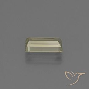 Diaspore Couleur Changeant Jaune moyen naturelle Baquette, 1.27 ct, VVS-VS