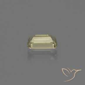 Diaspore Couleur Changeant Jaune chaud naturelle Octogone / coupe Émeraude, 0.68 ct, VS-SI