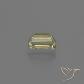 Diaspore Couleur Changeant Jaune brunâtre naturelle Octogone / coupe Émeraude, 0.76 ct, VS-SI