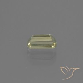 Diaspore Couleur Changeant Jaune brunâtre naturelle Octogone / coupe Émeraude, 0.79 ct, VS-SI