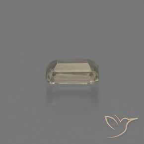 Diaspore Couleur Changeant Jaune clair naturelle Octogone / coupe Émeraude, 0.87 ct, SI